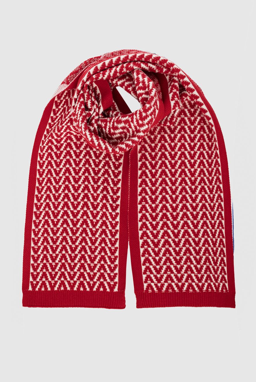 Valentino жіночі шарф з вовни та кашеміру червоний жіночий купити фото з цінами 164195