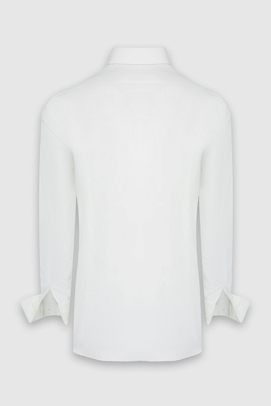Brioni чоловічі сорочка з бавовни біла чоловіча купити фото з цінами 164768