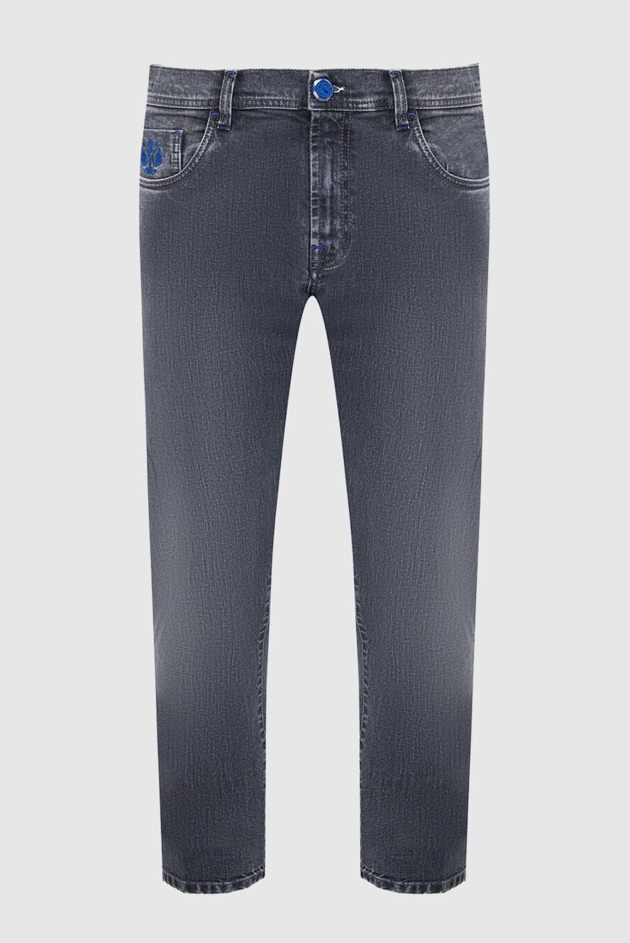 Scissor Scriptor мужские джинсы из хлопка и полиуретана серые мужские купить с ценами и фото 165050 - фото 1