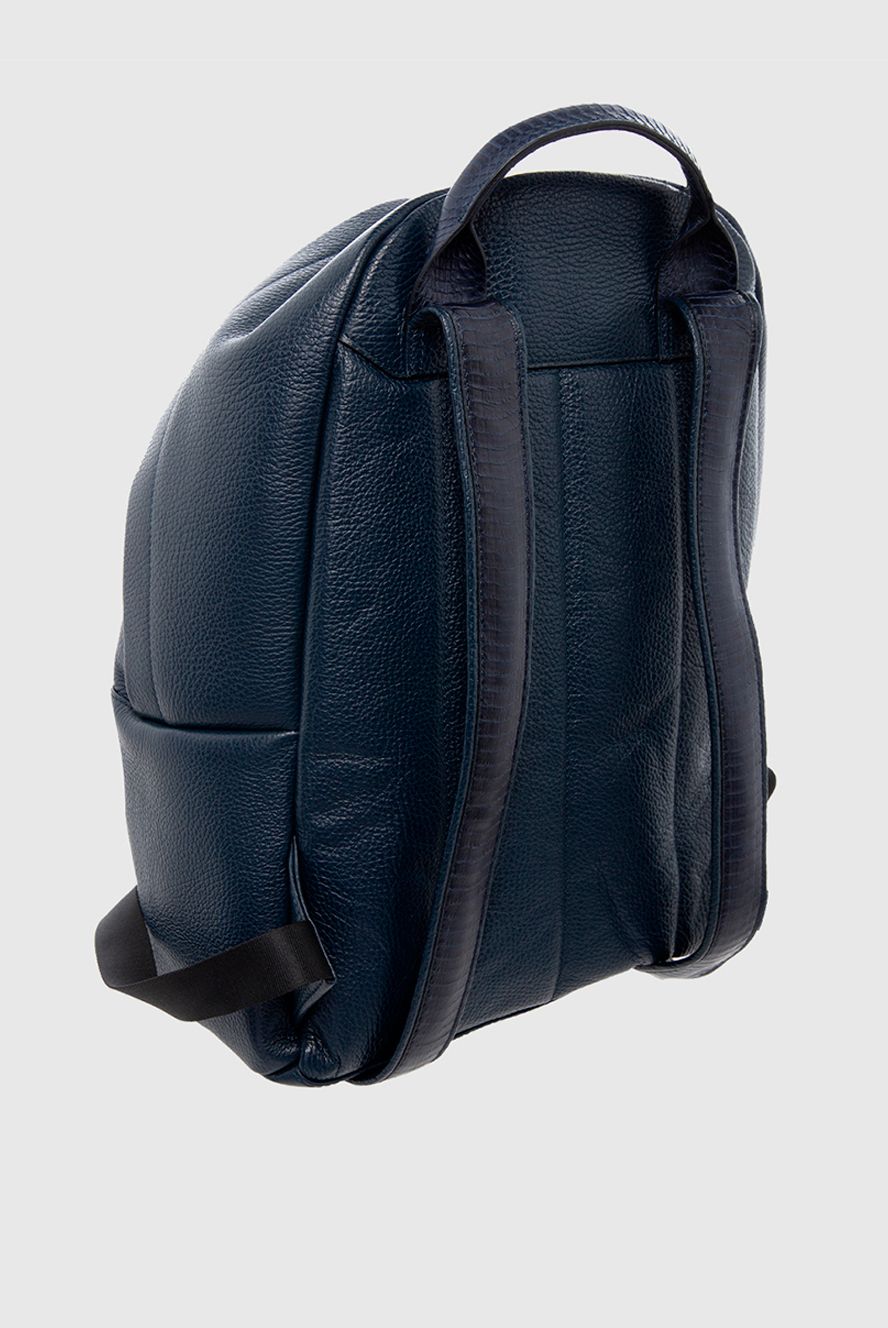 Billionaire чоловічі рюкзак зі шкіри синій чоловічий купити фото з цінами 166475