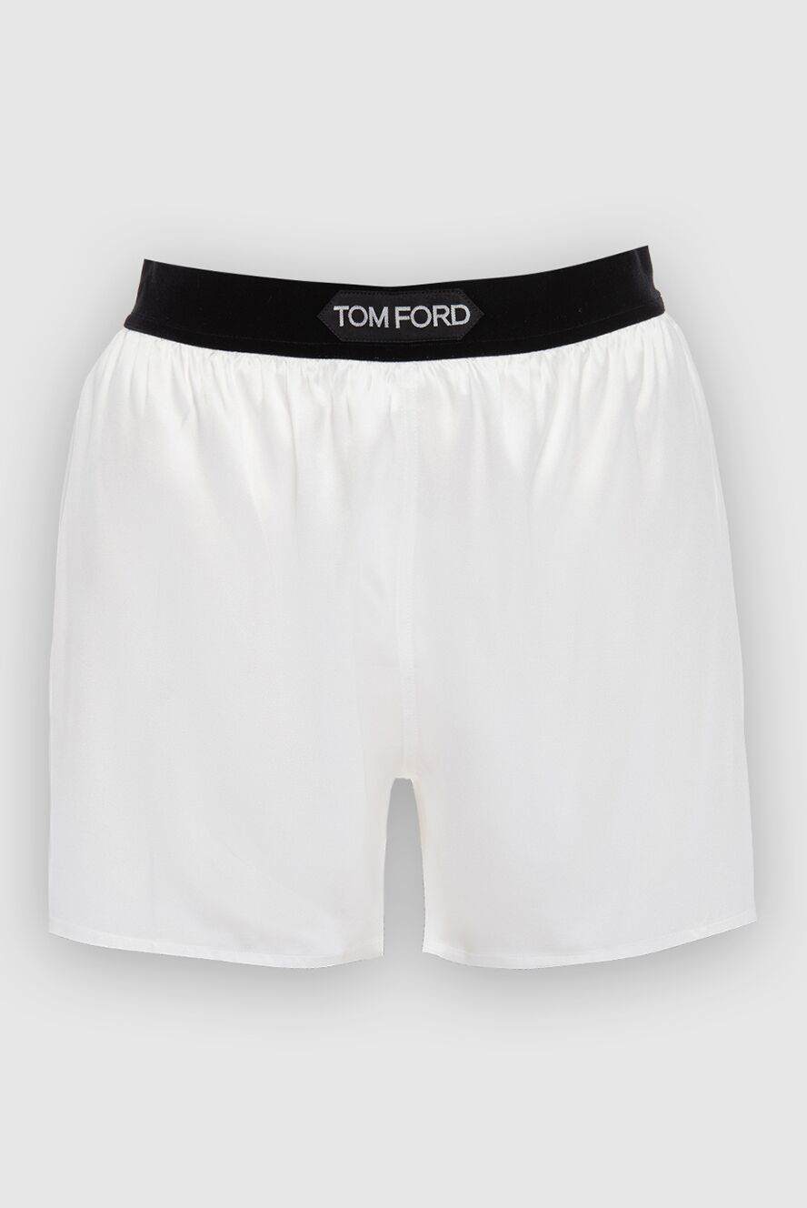 Tom Ford жіночі шорти з шовку білі жіночі купити фото з цінами 167365