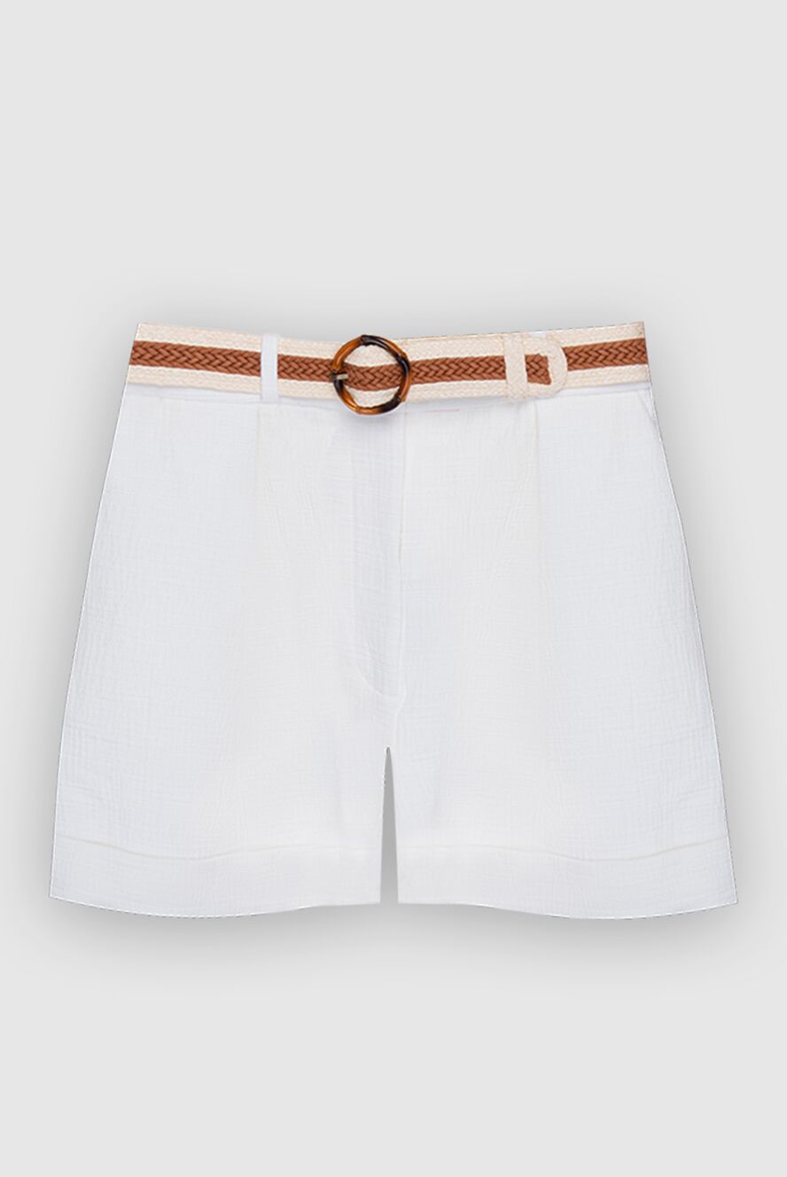 Zimmermann woman white cotton shorts for women 167920 - photo 1