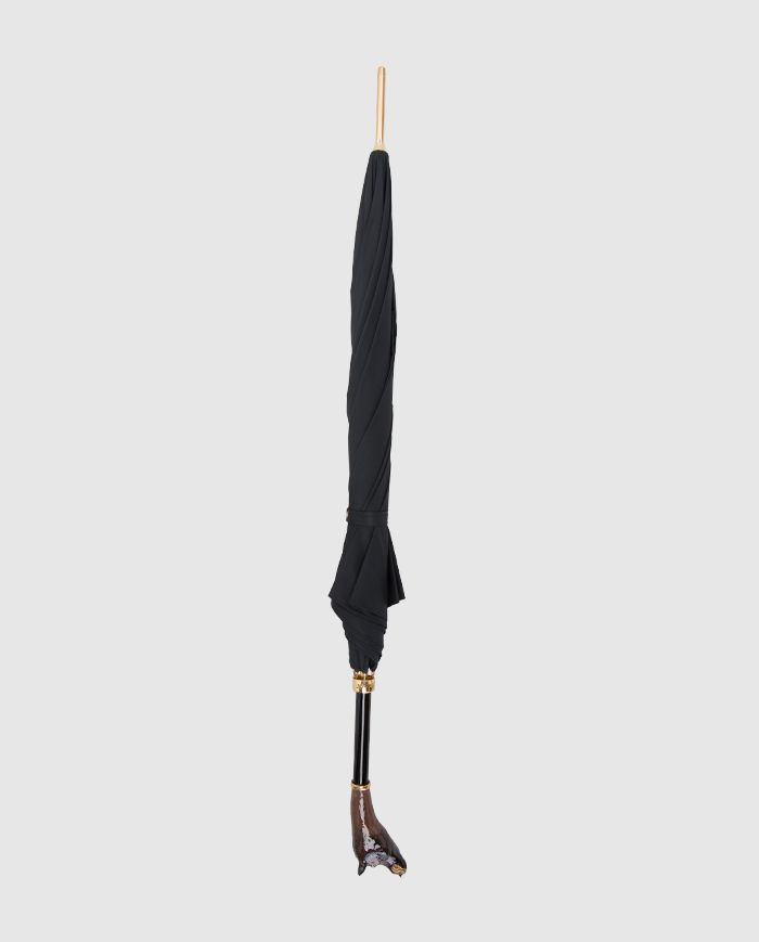 Pasotti  парасолька з поліестеру чорна купити фото з цінами 168098