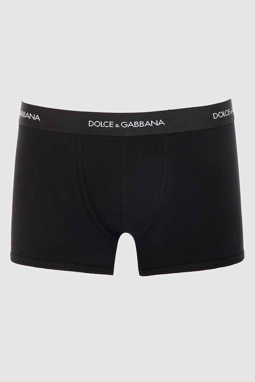Dolce & Gabbana чоловічі труси боксери з бавовни чорні чоловічі. купити фото з цінами 168476