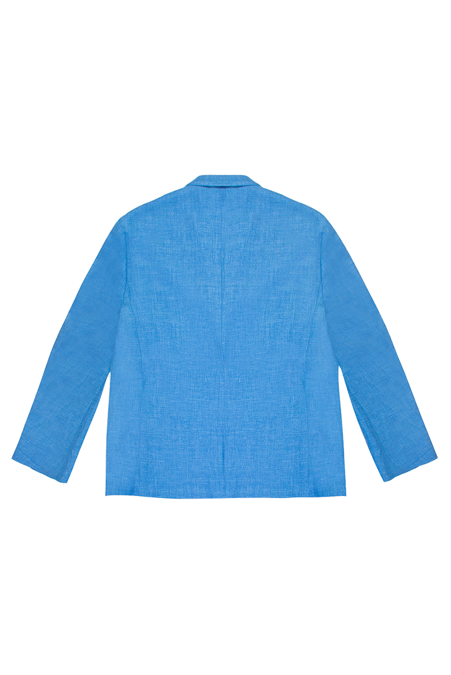 Sartoria Latorre чоловічі піджак із вовни та льону блакитний чоловічий купити фото з цінами 168521