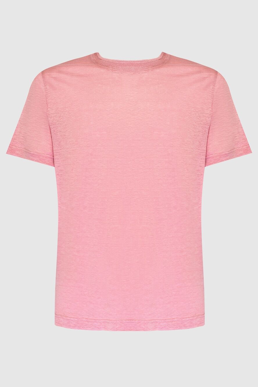 Loro Piana plain men's oversized t-shirt black 185986 — Men t