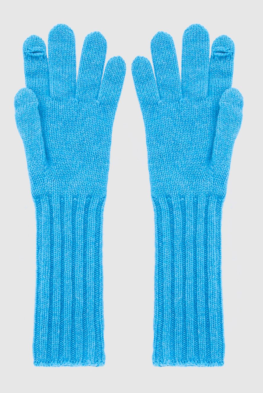 Loro Piana жіночі рукавички із кашеміру сині жіночі купити фото з цінами 169747