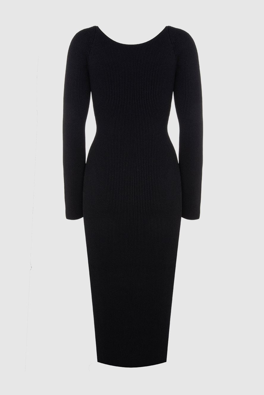 Khaite жіночі сукня з віскози чорна жіноча купити фото з цінами 169804