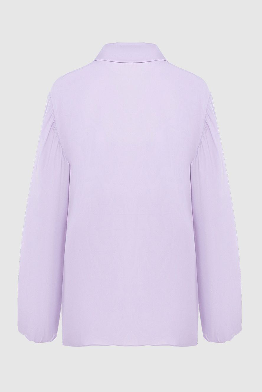 Khaite жіночі блуза з шовку фіолетова жіноча купити фото з цінами 169813