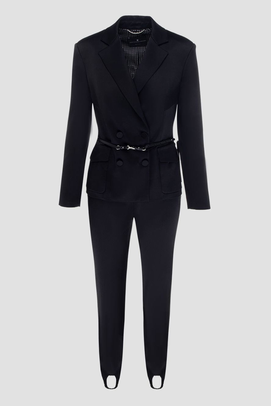 Ermanno Scervino жіночі брючний костюм чорний жіночий купити фото з цінами 170410