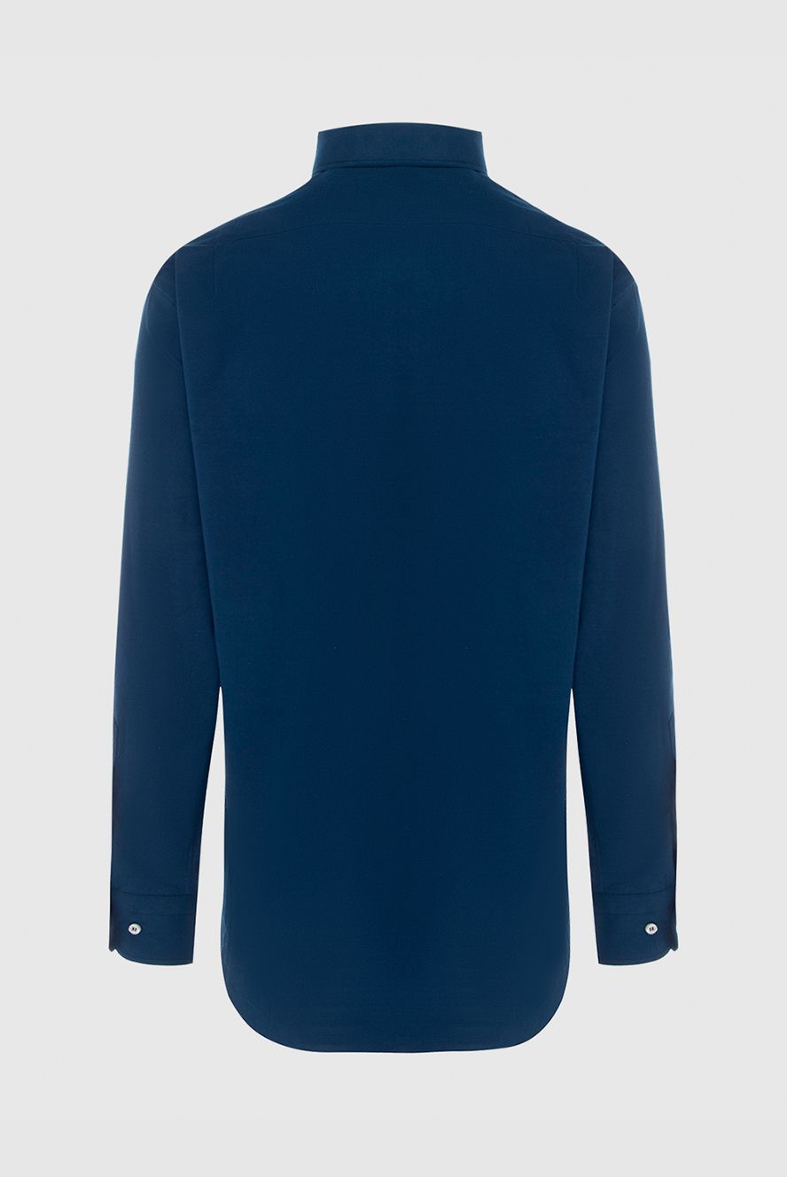 Loro Piana чоловічі сорочка з бавовни синя чоловіча купити фото з цінами 170620