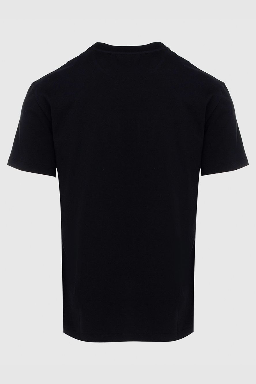 Valentino чоловічі футболка з бавовни чорна чоловіча купити фото з цінами 171649