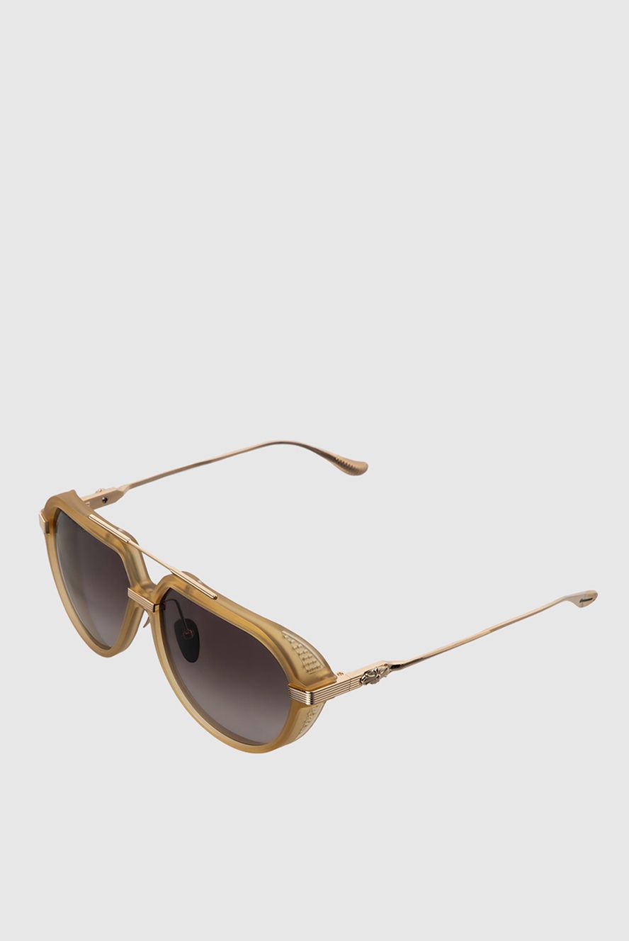 Chrome Hearts чоловічі окуляри сонцезахисні коричневі чоловічі купити фото з цінами 172435
