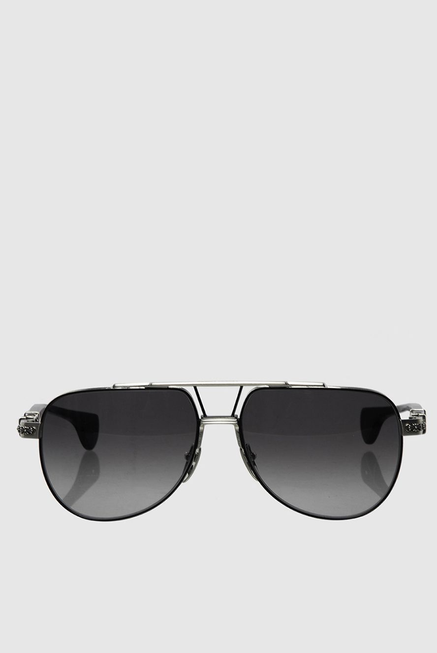 Chrome Hearts чоловічі окуляри сонцезахисні сірі чоловічі купити фото з цінами 172439