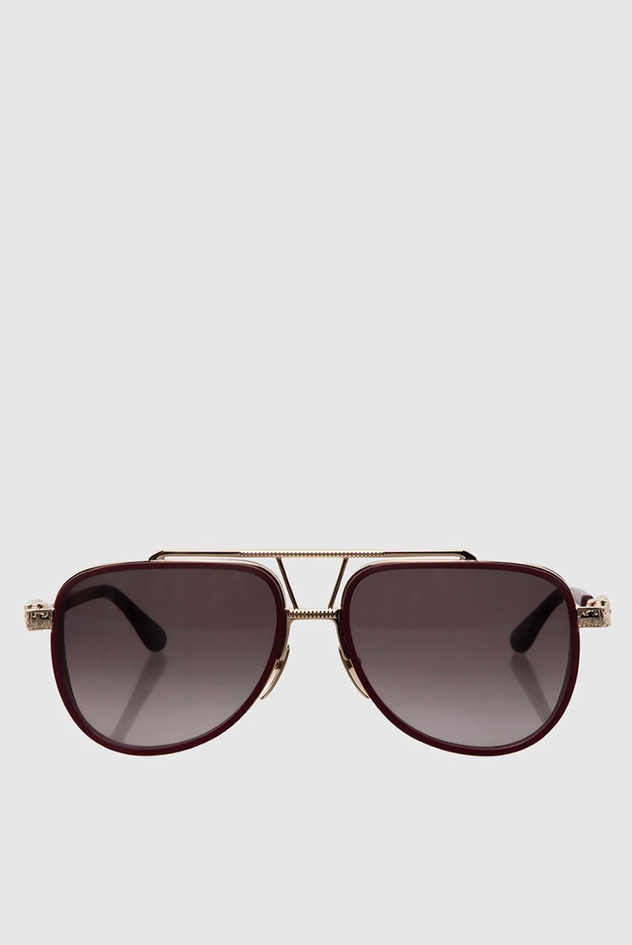Chrome Hearts чоловічі окуляри сонцезахисні коричневі чоловічі купити фото з цінами 172441