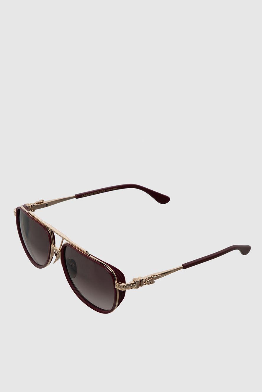 Chrome Hearts чоловічі окуляри сонцезахисні коричневі чоловічі купити фото з цінами 172441
