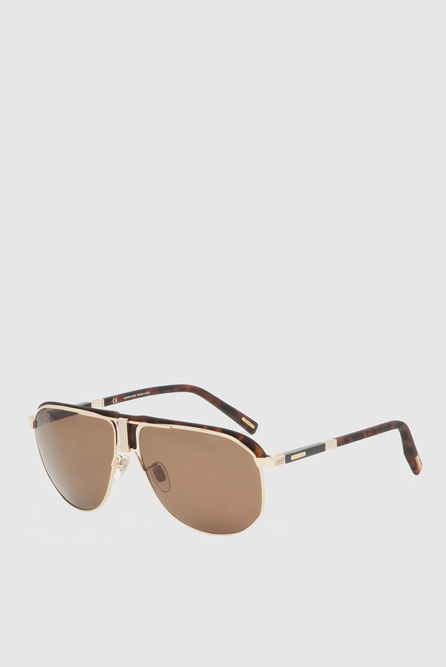 Chopard чоловічі окуляри сонцезахисні коричневі чоловічі купити фото з цінами 172499