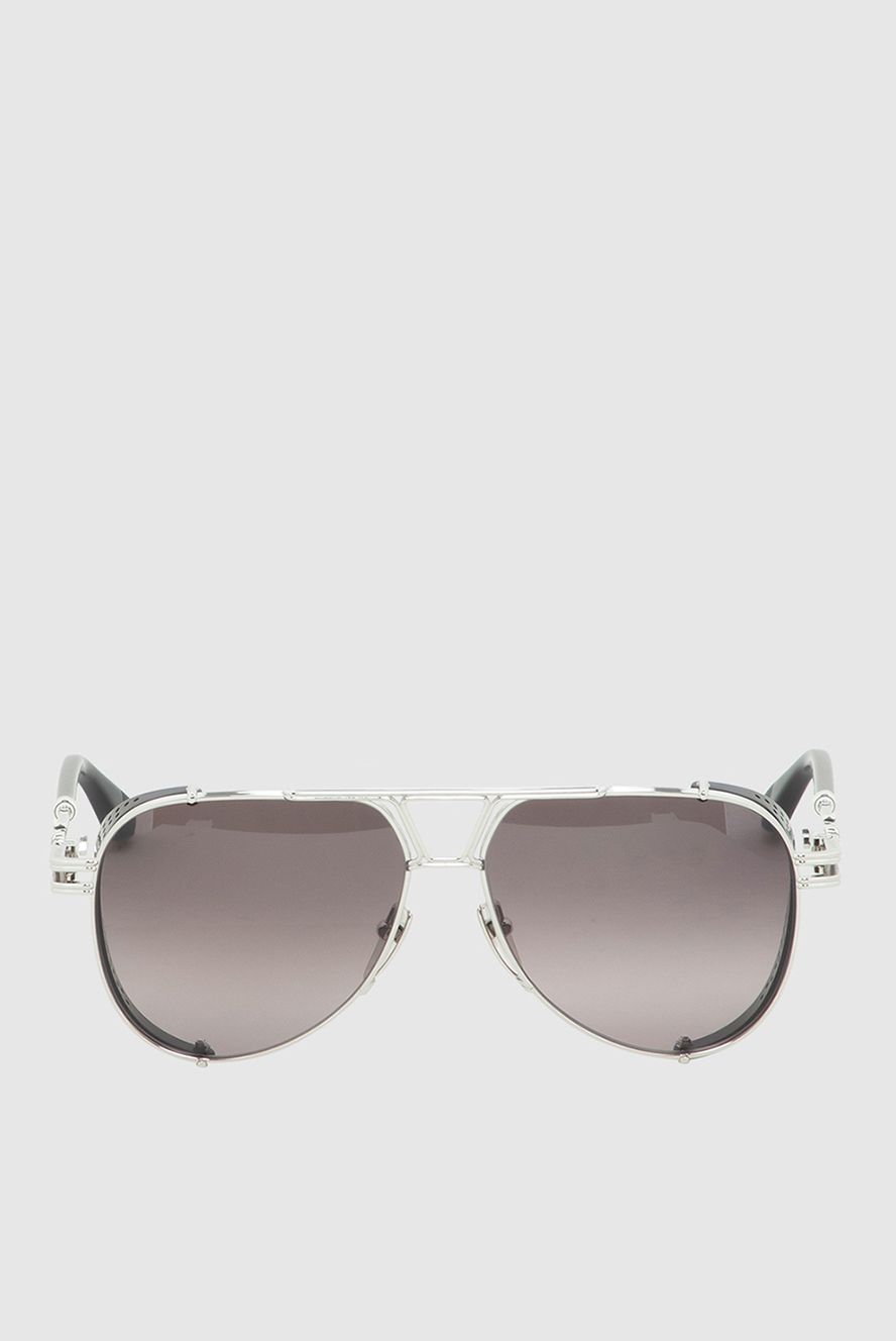 Chrome Hearts чоловічі окуляри сонцезахисні з металу та пластику сірі чоловічі купити фото з цінами 172672