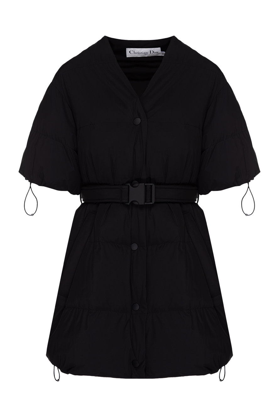 Dior жіночі пуховик з поліаміду та еластану чорний жіночий купити фото з цінами 173070