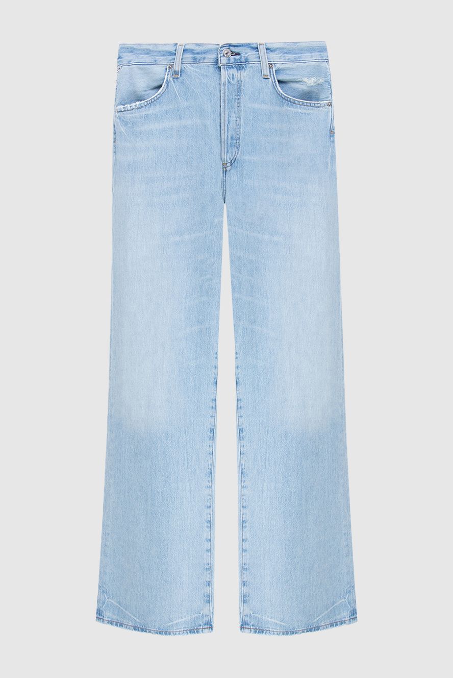 Citizens of Humanity жіночі джинси з бавовни блакитні жіночі купити фото з цінами 173399