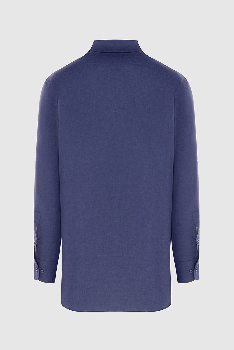 Loro Piana чоловічі сорочка з бавовни фіолетова чоловіча купити фото з цінами 173468