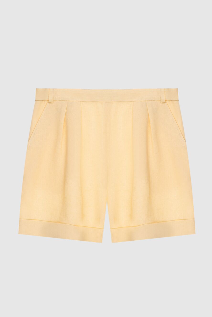 Loro Piana женские шорты желтые женские купить с ценами и фото 173701 - фото 1
