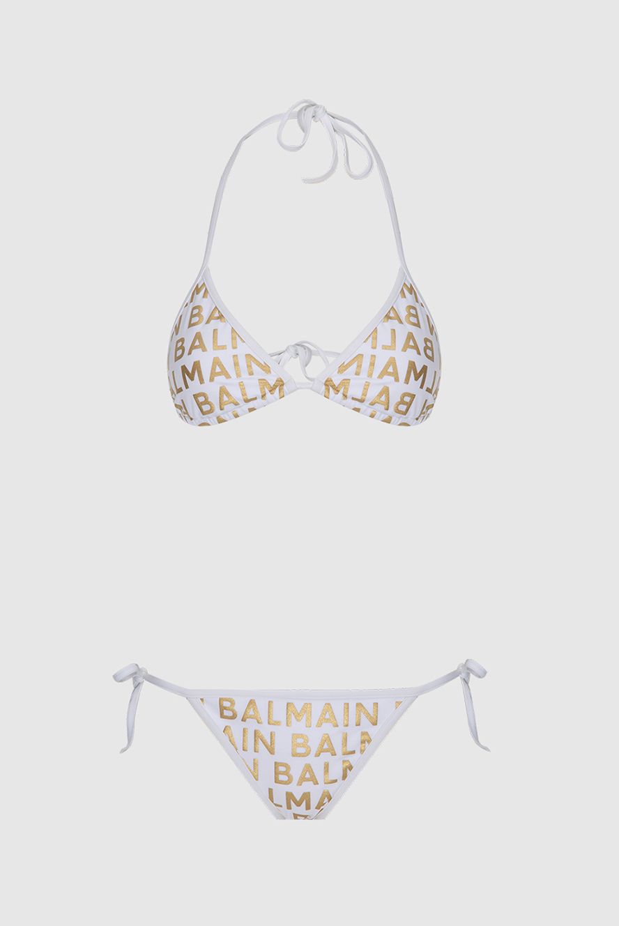 Balmain жіночі роздільний купальник з поліаміду та еластану білий жіночий купити фото з цінами 173743