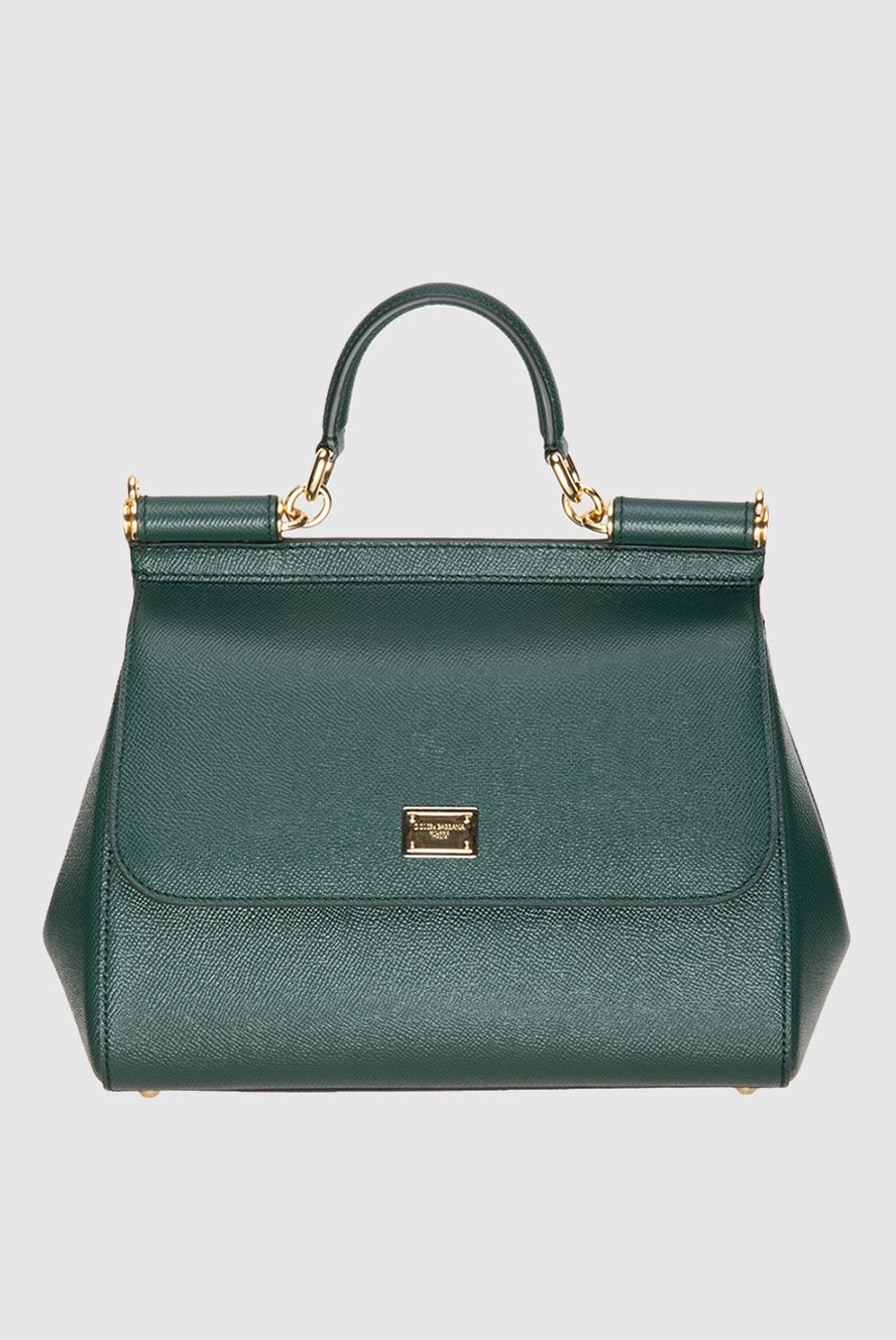 Dolce & Gabbana жіночі сумка зі шкіри зелена жіноча купити фото з цінами 173759