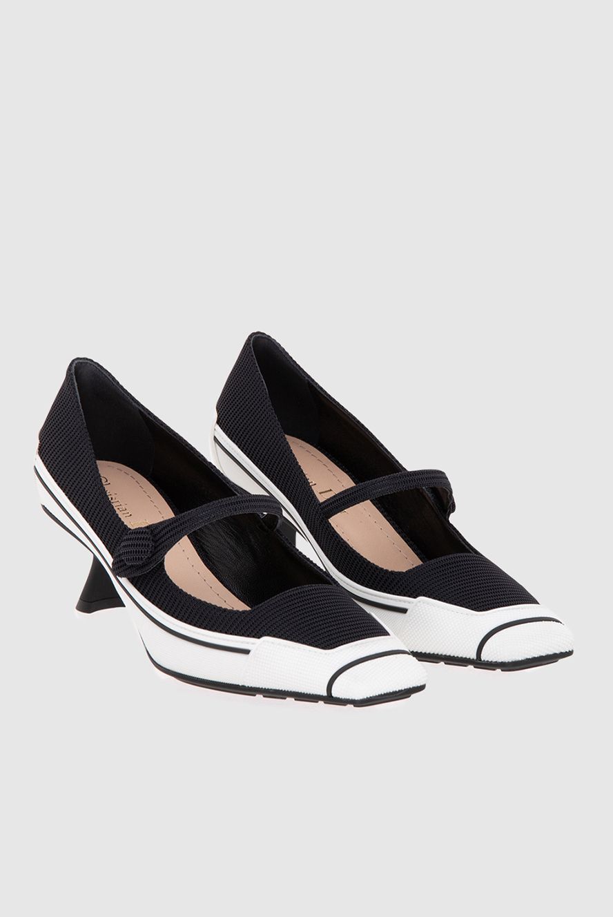 Dior жіночі туфлі на підборі з поліестеру чорні жіночі купити фото з цінами 173768