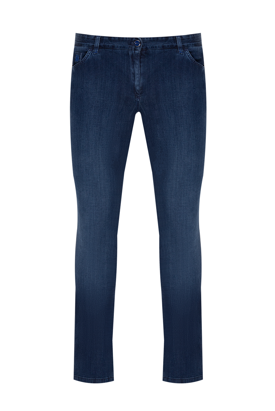 Zilli чоловічі джинси з бавовни та поліаміду сині чоловічі купити фото з цінами 173846