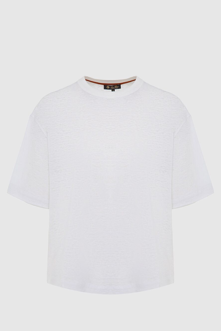 Loro Piana жіночі футболка з бавовни біла жіноча купити фото з цінами 173989 - фото 1