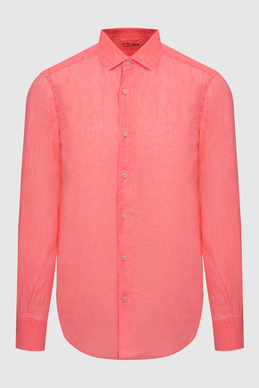 MC2 Saint Barth чоловічі сорочка з льону рожева чоловіча купити фото з цінами 174130