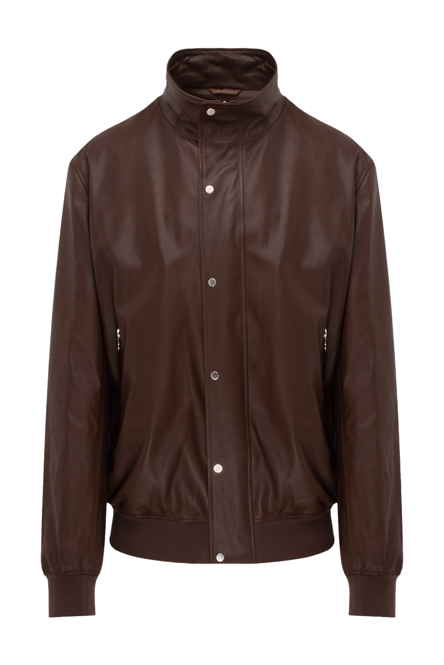 Seraphin чоловічі куртка зі шкіри коричнева чоловіча купити фото з цінами 174665