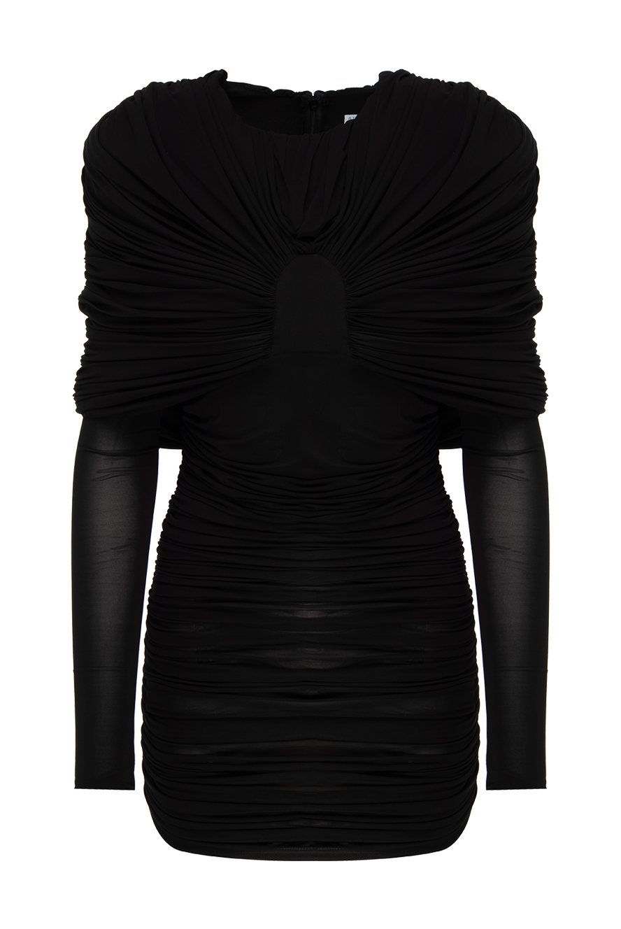 Giuseppe Di Morabito жіночі сукня з віскози чорна жіноча купити фото з цінами 174720