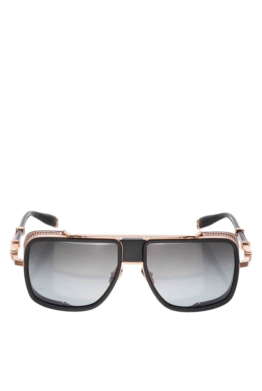 Balmain чоловічі окуляри сонцезахисні з металу та пластику чорні чоловічі купити фото з цінами 174924