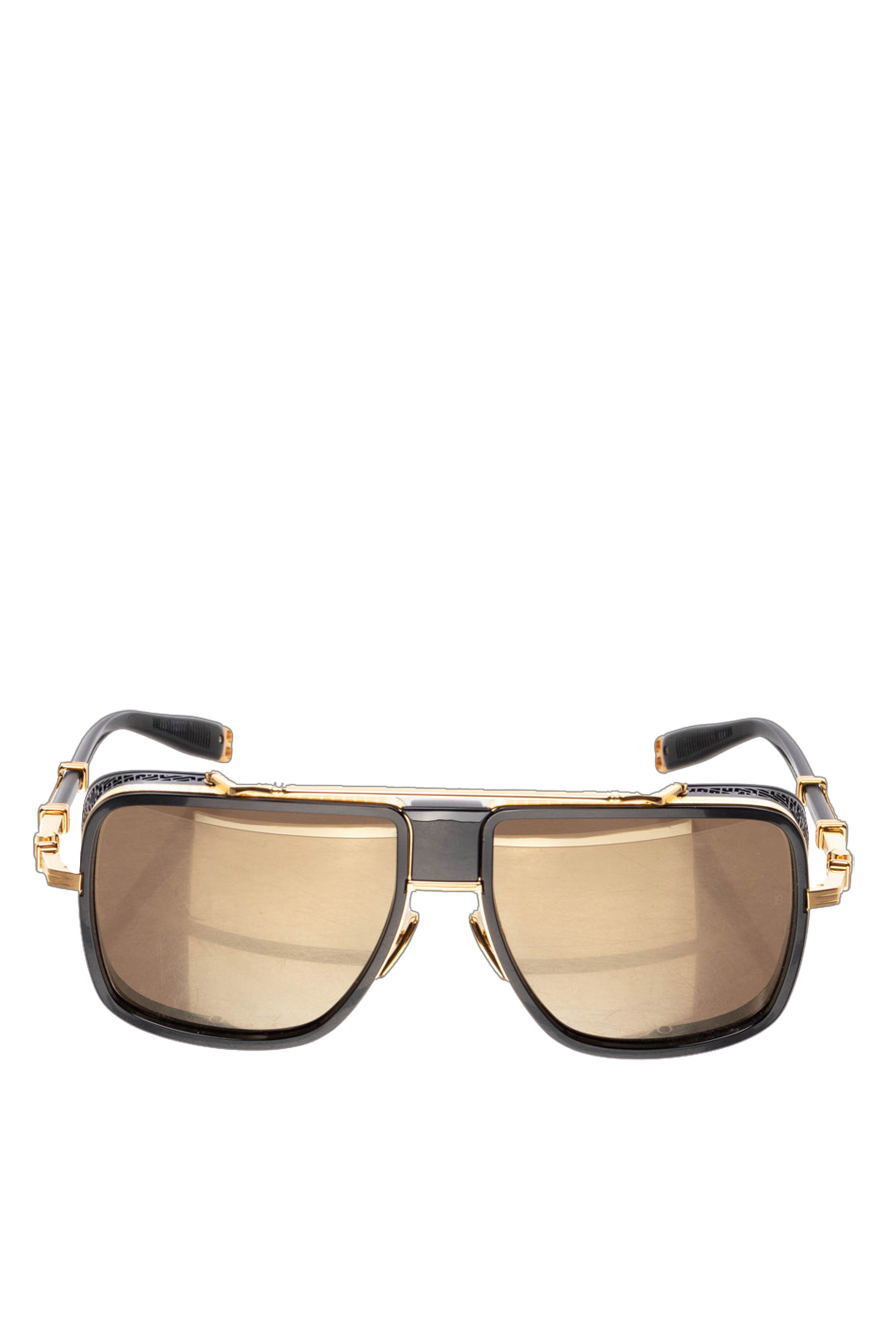 Balmain чоловічі окуляри сонцезахисні з металу та пластику чорні чоловічі купити фото з цінами 174925