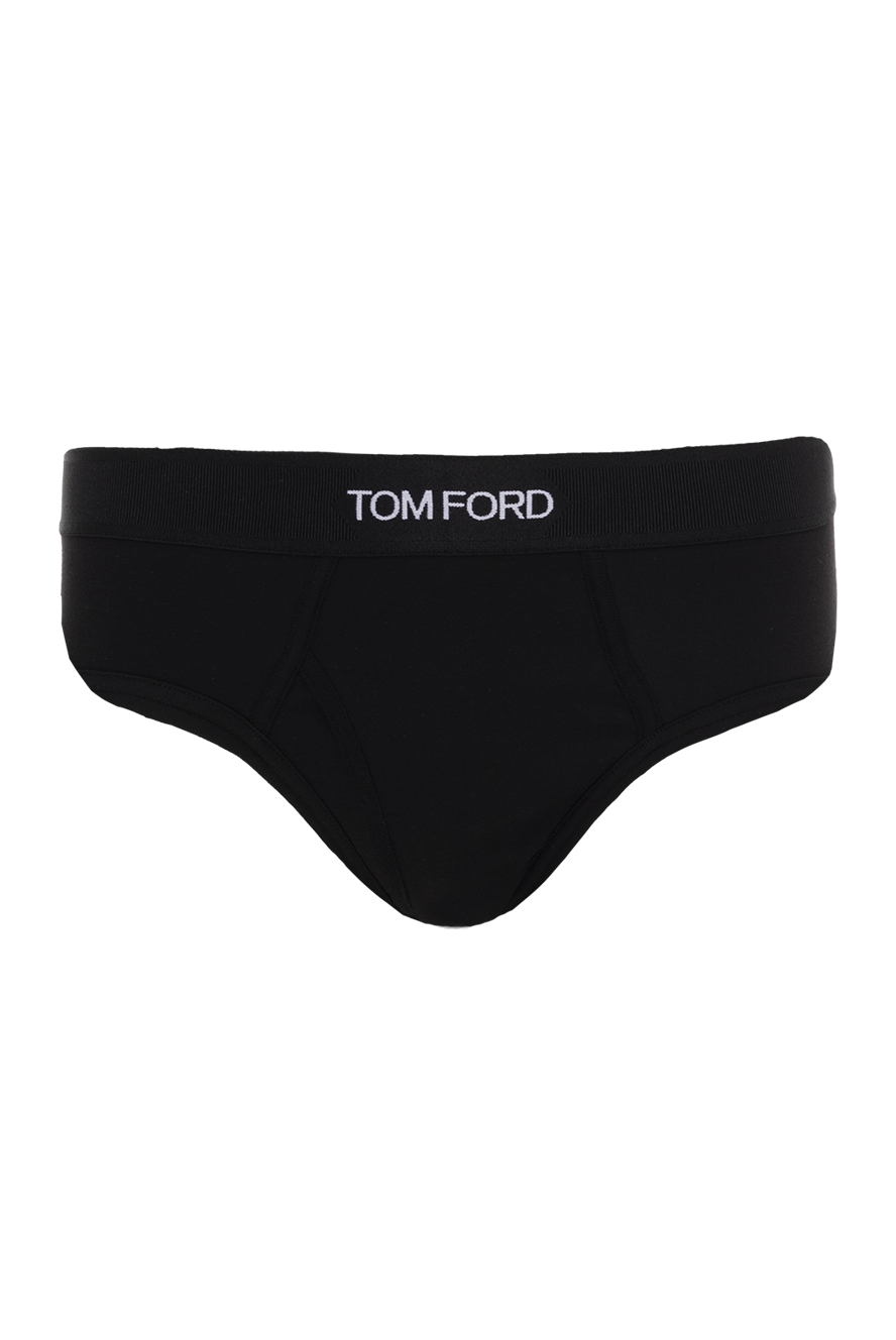 Tom Ford чоловічі чоловічі брифи з бавовни та еластану чорні. купити фото з цінами 174942