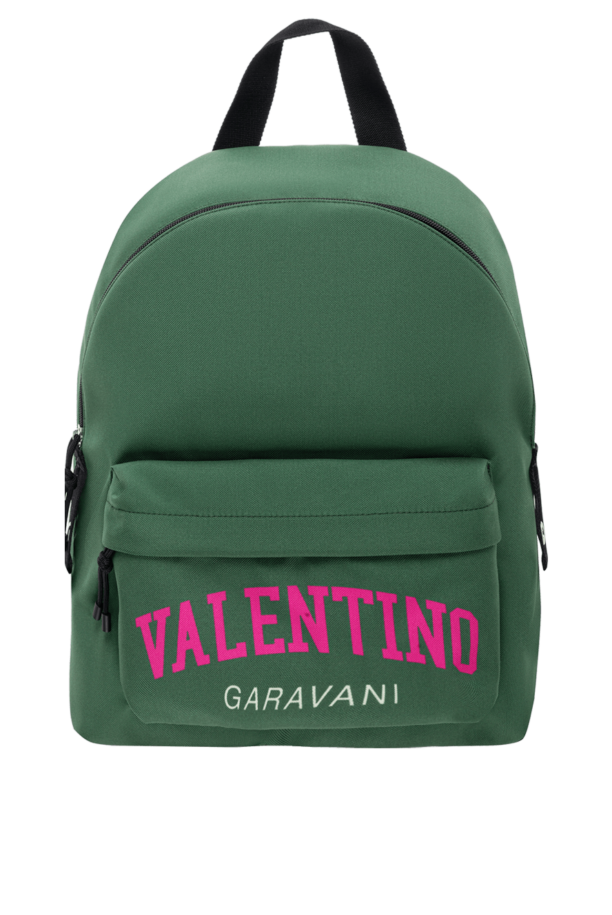 Valentino рюкзак з текстилю зелений жіночий 175300 - фото 1