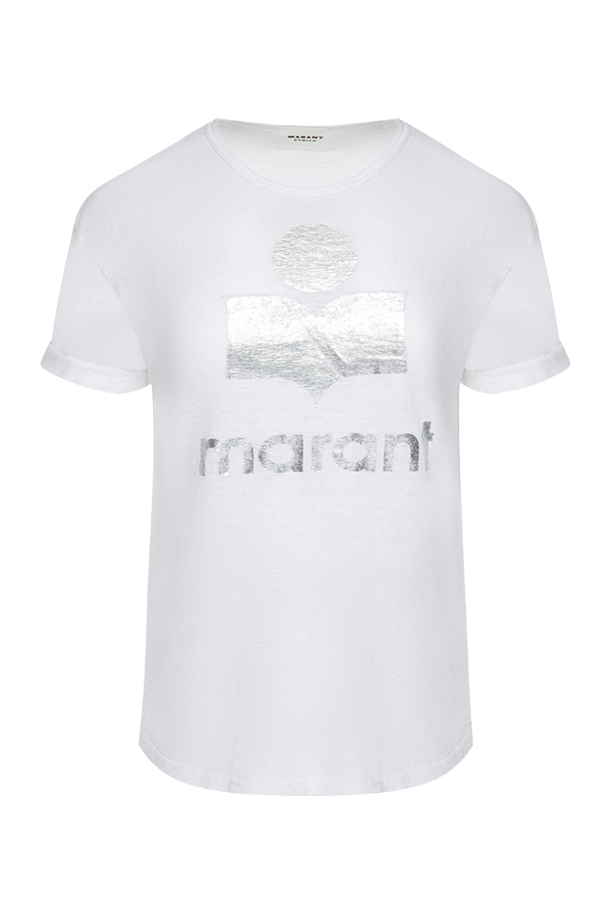 Isabel Marant жіночі футболка з льону біла жіноча купити фото з цінами 175302