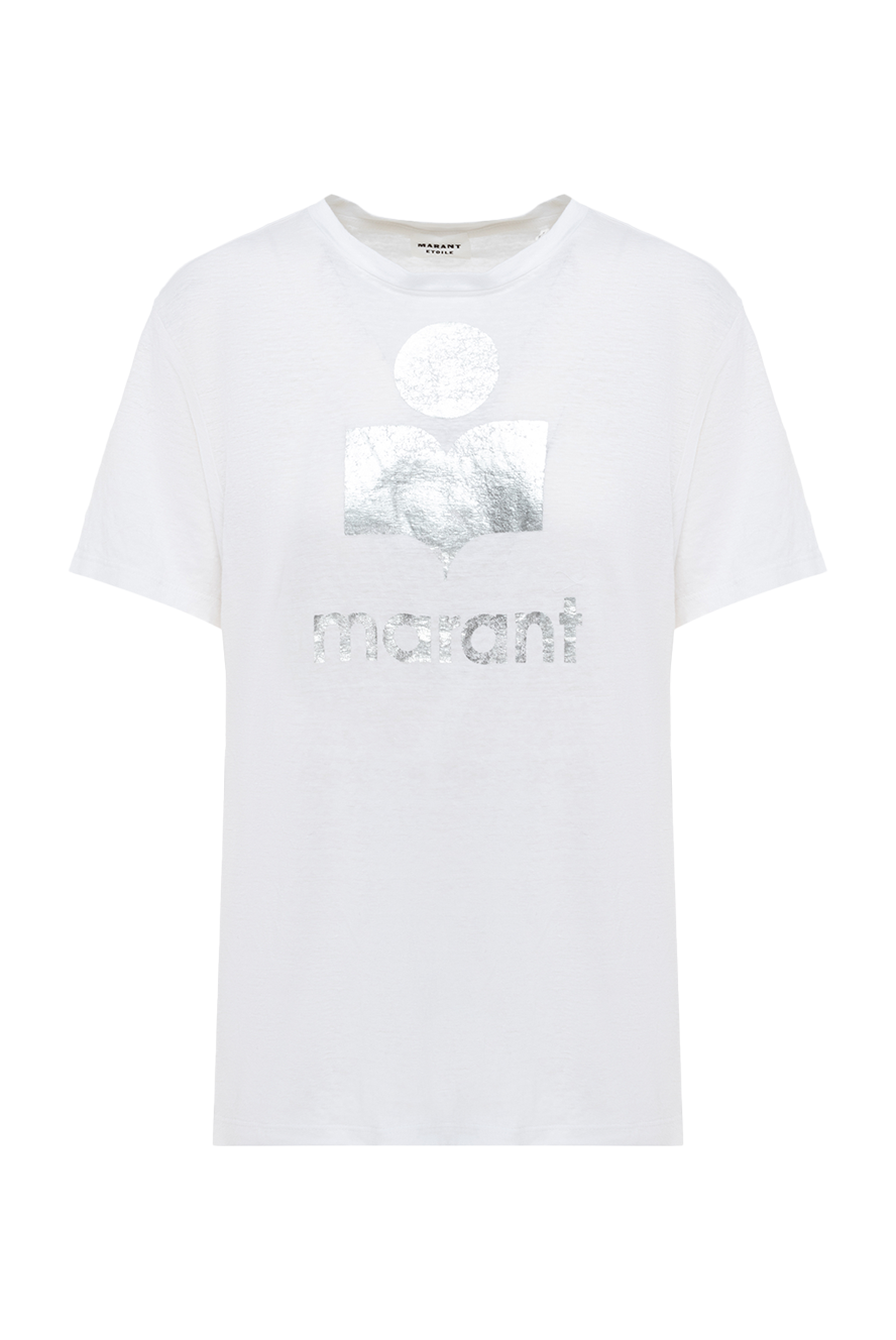 Isabel Marant жіночі футболка з льону біла жіноча купити фото з цінами 175303