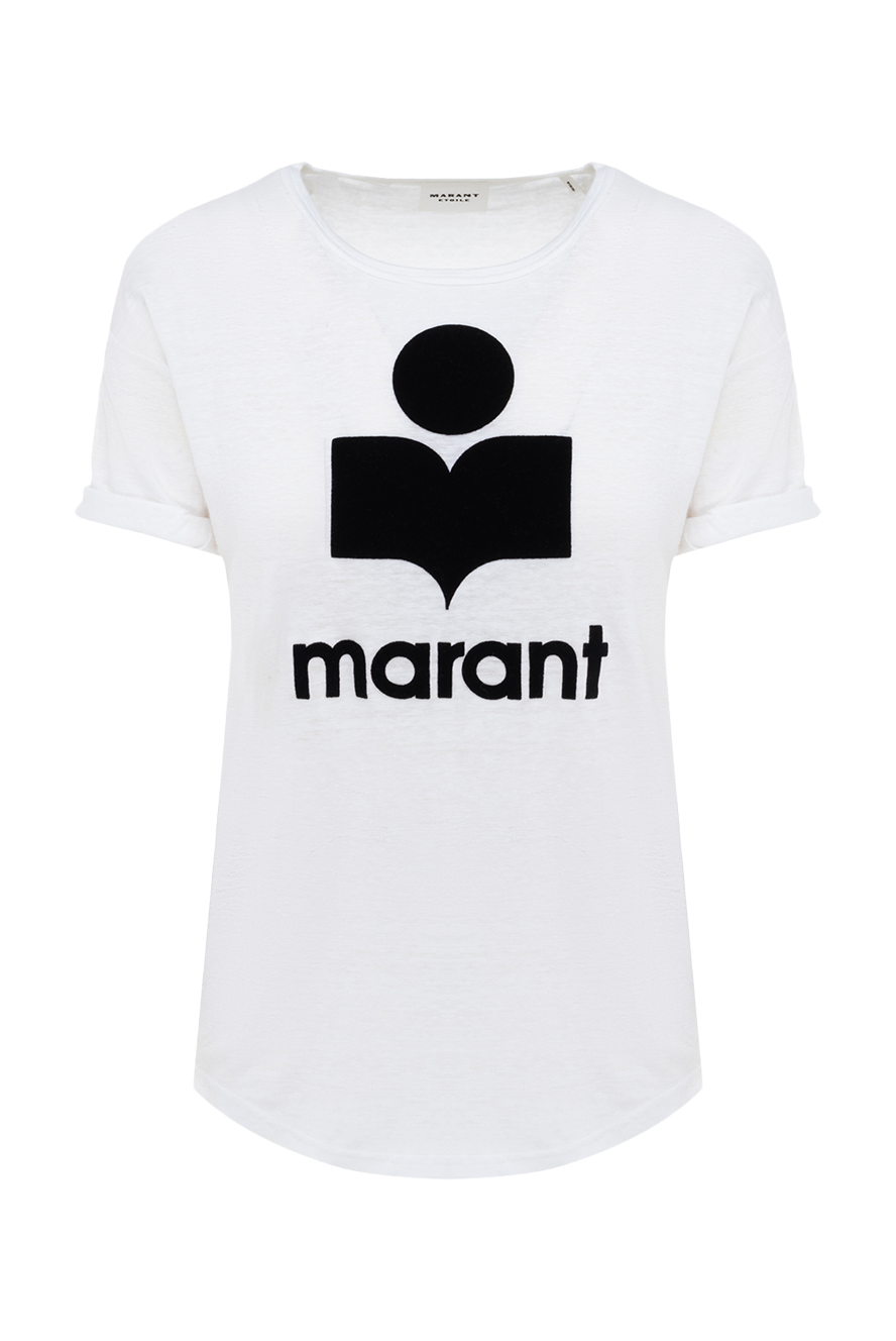 Isabel Marant жіночі футболка з льону біла жіноча купити фото з цінами 175304