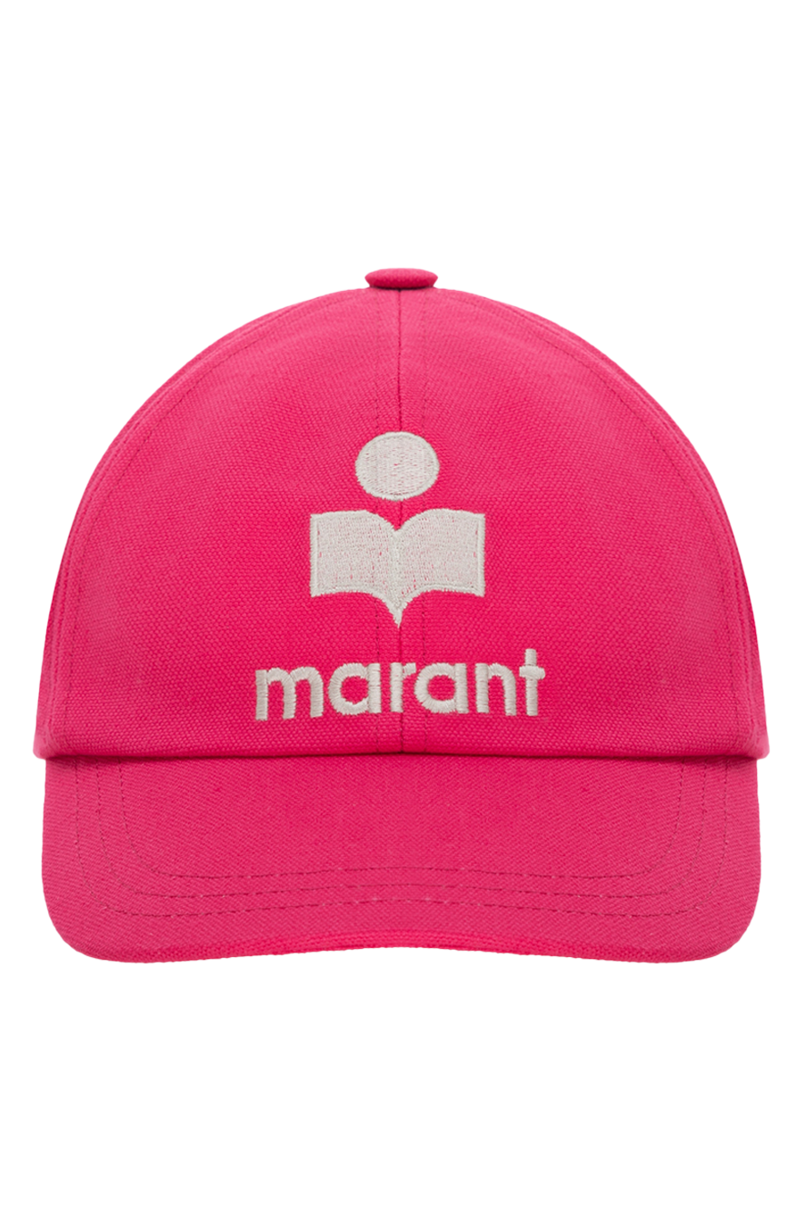 Isabel Marant жіночі кепка з бавовни рожева жіноча купити фото з цінами 175312
