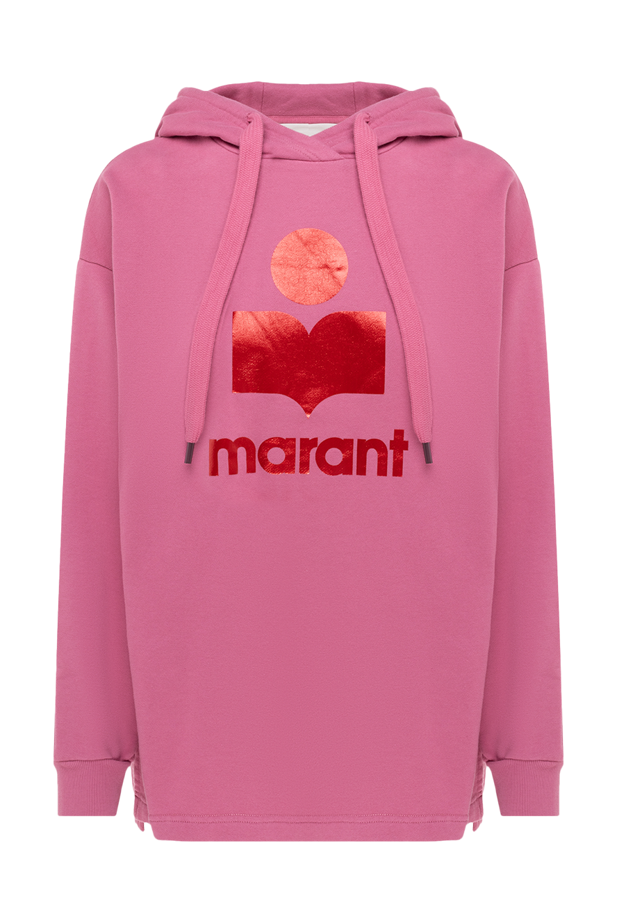Isabel Marant жіночі худі з бавовни та поліестеру рожевий жіночий купити фото з цінами 175313