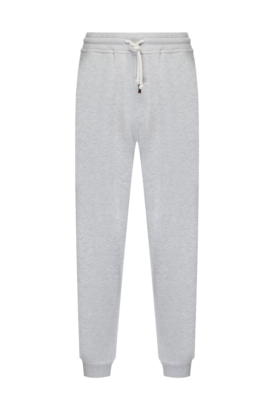 Brunello Cucinelli cashmere pants gray for men 175419 - photo 1