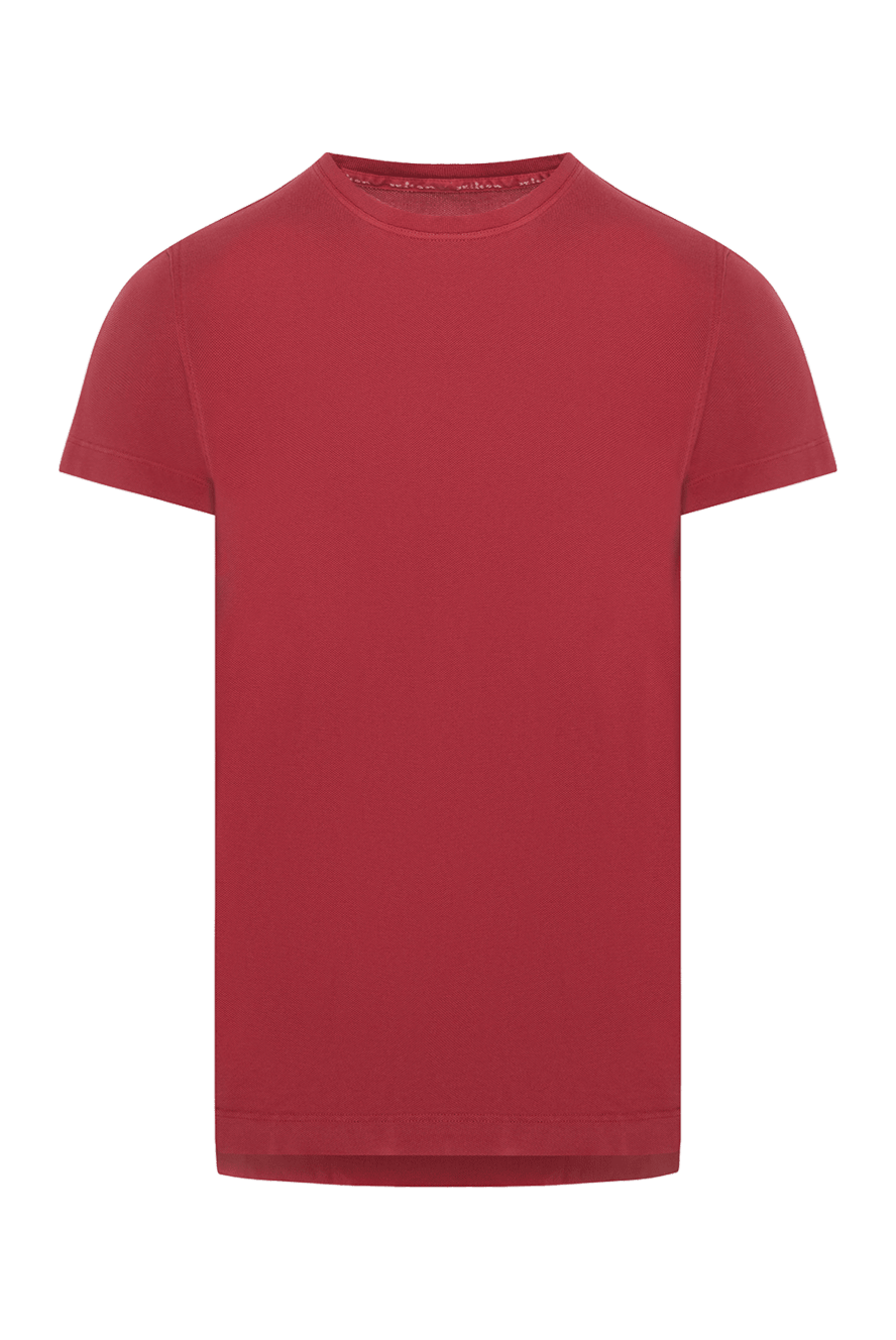 Kiton man red cotton t-shirt for men 178903 - photo 1