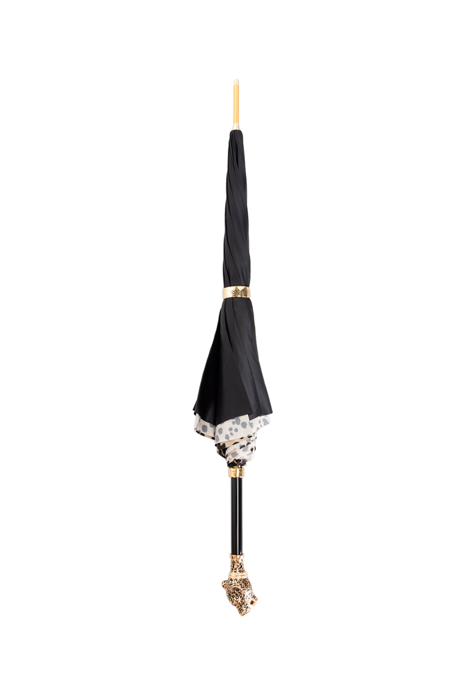 Pasotti woman women's umbrella leopard panther black 180970 - photo 1