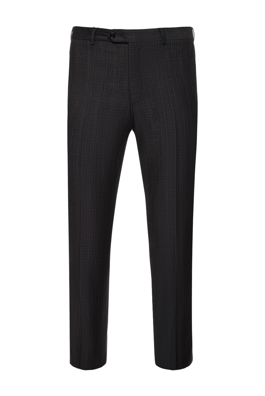 Armani man black wool pants for men 983059 - photo 1