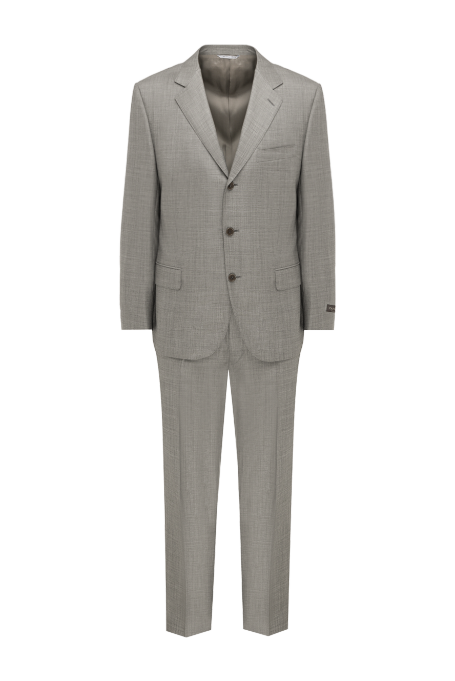 Canali man beige wool suit for men 985604 - photo 1