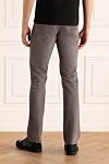 Men's gray cotton jeans Dolce & Gabbana - holes, scuffed effect. 100% cotton. zipper, button. three front pockets, two back pockets. Country of manufacture: Italy. Care: specialized cleaning - photo 4