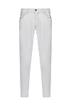 Dolce & Gabbana Beige cotton jeans for men - 100% cotton. Closure: button, zipper. Three side pockets, two back pockets. Country of manufacture: Italy. Care: specialized cleaning - photo 1